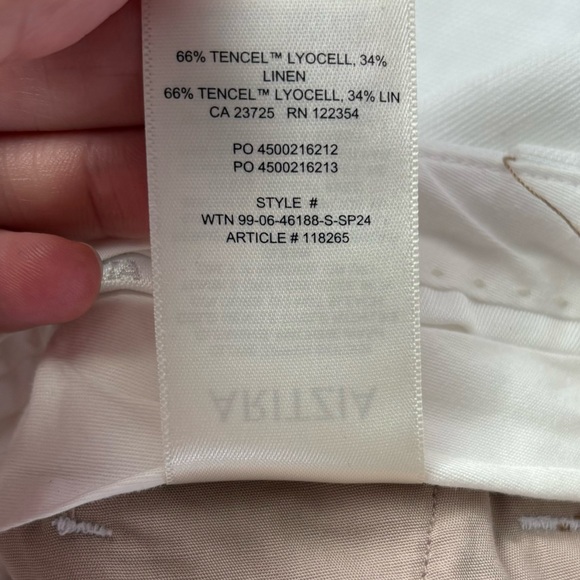 Aritzia Wilfred The Effortless Pant Linen - Picture 7 of 9